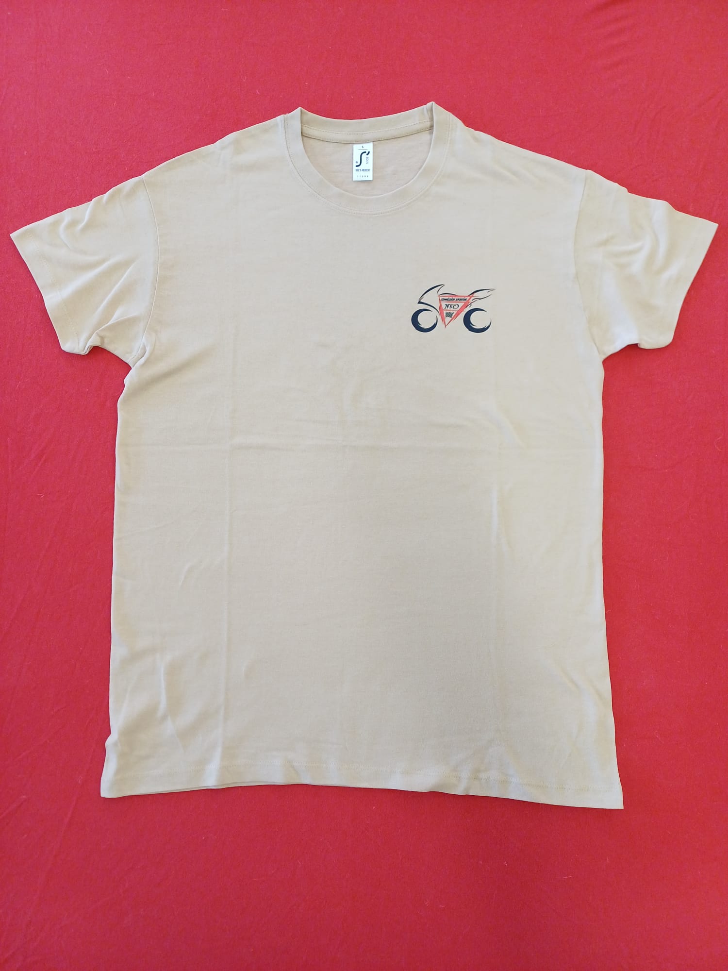 Les T-shirt de la CSNSC / Taille L / Beige